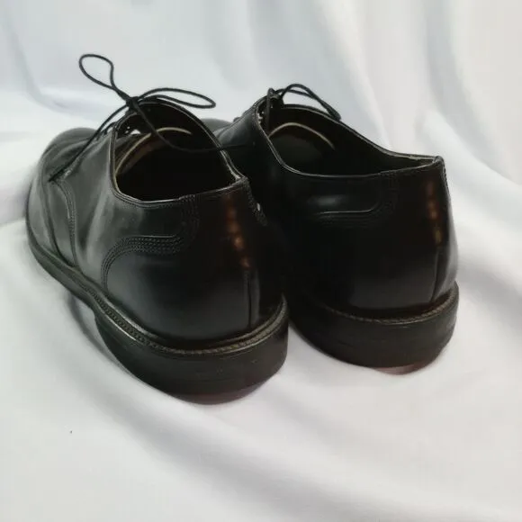 Executive Imperials Men's Wingtip Oxfords Black Leather Dress Shoes sz 14 EE
