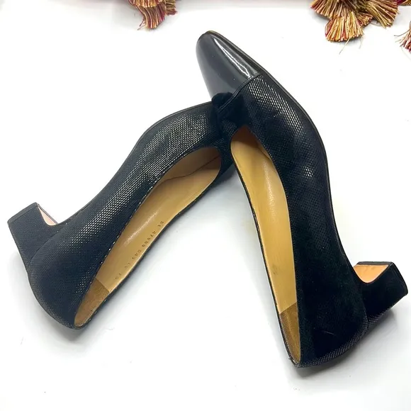 Ferragamo black shoes for women size 10