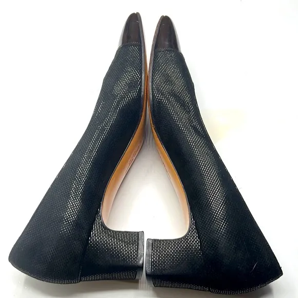 Ferragamo black shoes for women size 10