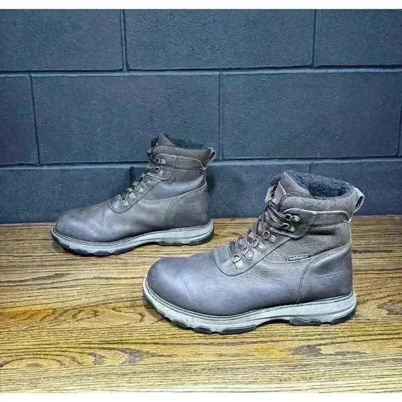 Field &amp; Stream Hydroproof Ultra Brown Leather Hiking Hunting Boots Men’s 11