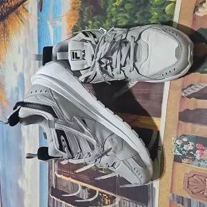 Fila Sandenal Gray White Sneakers Shoes Size 10