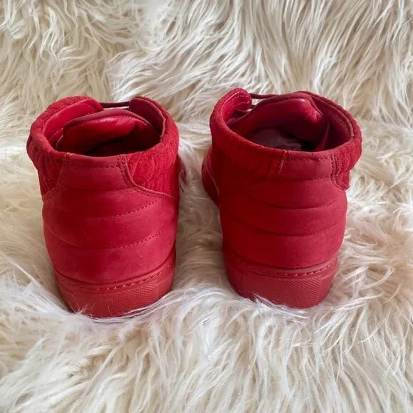 Filling Pieces sneakers leather Desert Boot Red sz 39 Designer Suede Shoes