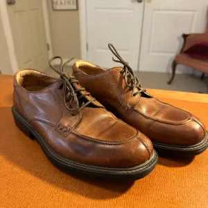 Florsheim Comfortech Brown Leather Lace Shoes Size 9 17149-03