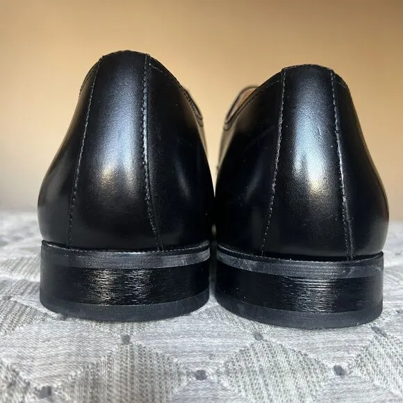 Florsheim Corbetta Black Leather Cap Toe Dress Lace Up Shoes 11883-001 Men 11 D