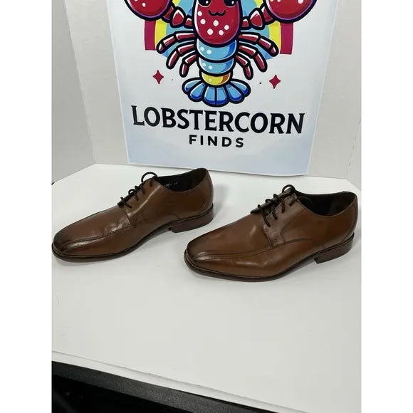 Florsheim Men's Castellano Cap Toe Oxford Saddle Tan Sz 7.5