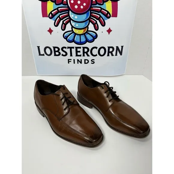 Florsheim Men's Castellano Cap Toe Oxford Saddle Tan Sz 7.5