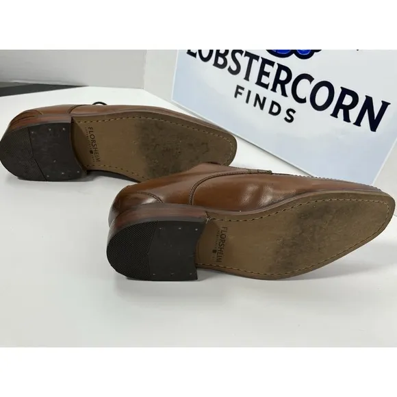 Florsheim Men's Castellano Cap Toe Oxford Saddle Tan Sz 7.5