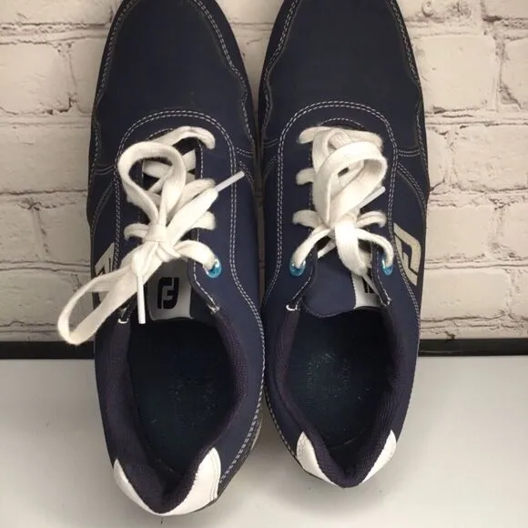 FootJoy FJ Sport Lace Up Spikeless Golf Sneakers Athletic Shoes Women Size 9.5M