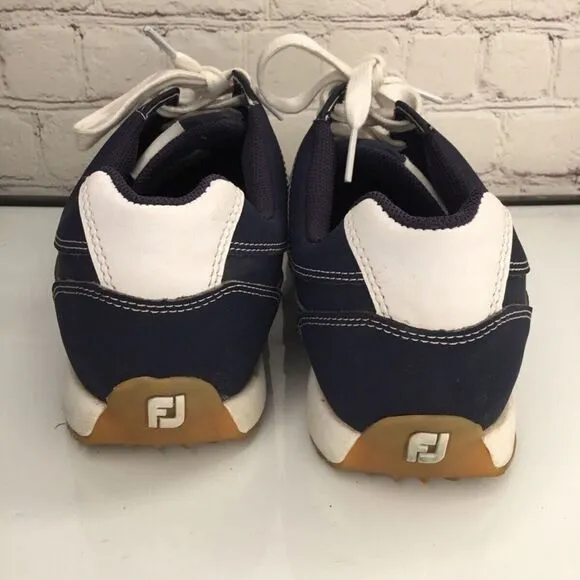 FootJoy FJ Sport Lace Up Spikeless Golf Sneakers Athletic Shoes Women Size 9.5M