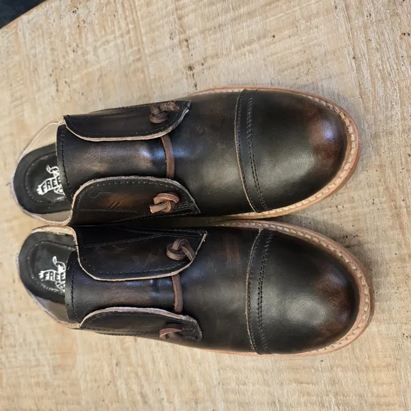 Freebird Black Leather Shoes