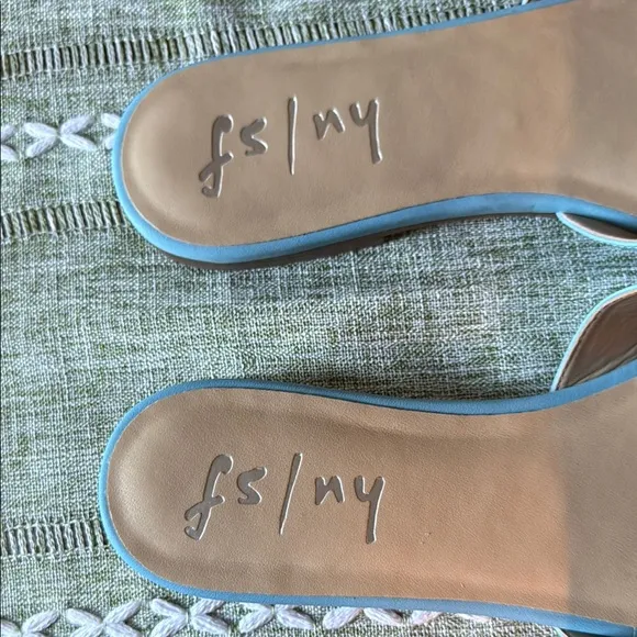 French Sole FS/NY Stylish Blue Women's Sandals