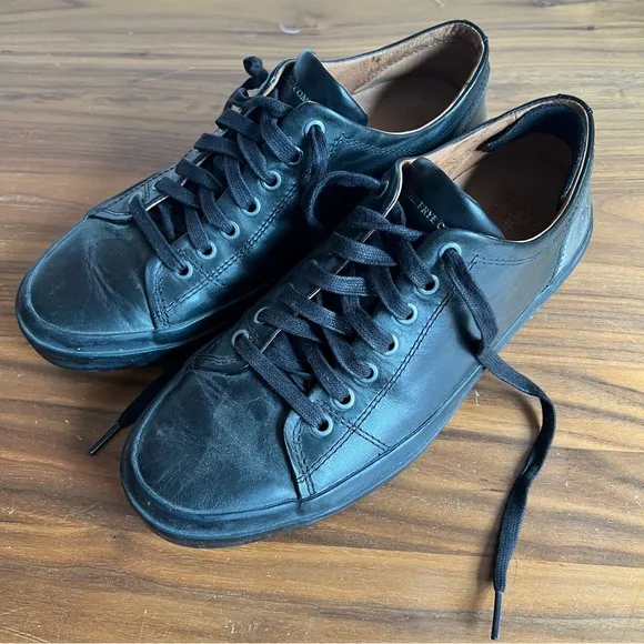Frye Black Leather Shoes
