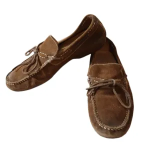 FRYE Lewis Tie Men's Suede Loafer Driving Shoes Size 9 M