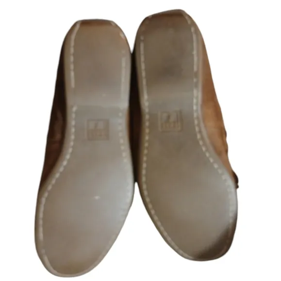 FRYE Lewis Tie Men's Suede Loafer Driving Shoes Size 9 M
