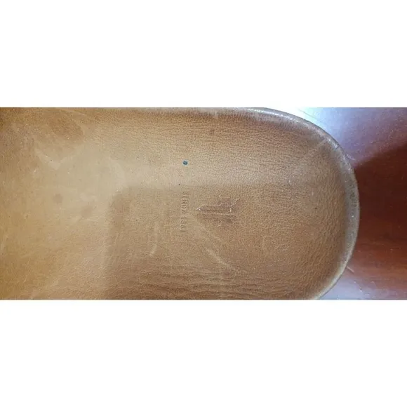 FRYE Lily Perforated Leather Slides Size 9