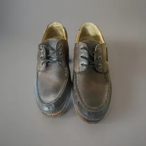 Frye Men's Boat Shoes Size‎ 10 Brown Nubuck Leather Sully