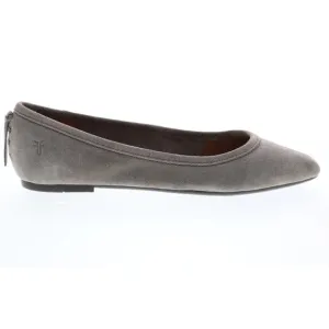 Frye Regina Ballet Gray Suede Slip On Ballet Flats Size 7