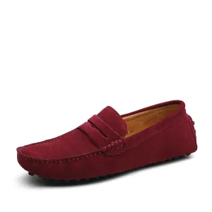 Genuine Leather Men Loafers - Casual Fashion Men's Shoes
