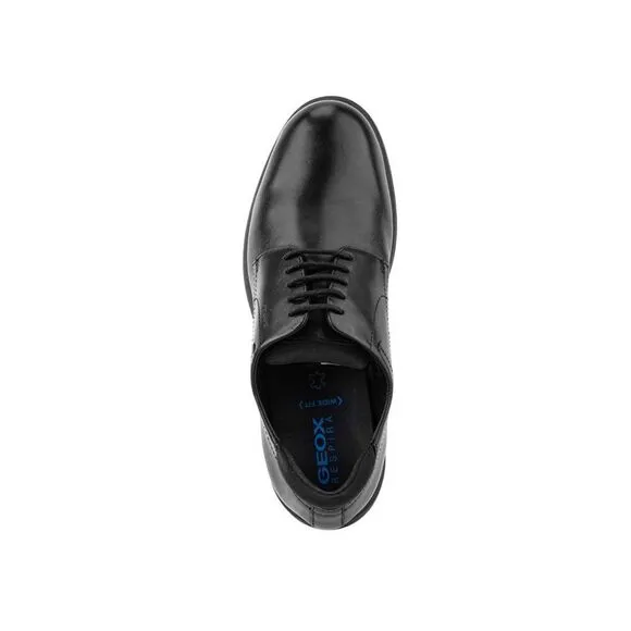 GEOX Mens Spherica Ec11 Wide Fit Formal Shoes Black U25EMA-00043-C9999F2 SZ 12.5