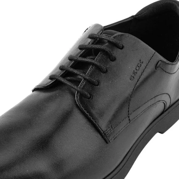 GEOX Mens Spherica Ec11 Wide Fit Formal Shoes Black U25EMA-00043-C9999F2 SZ 12.5
