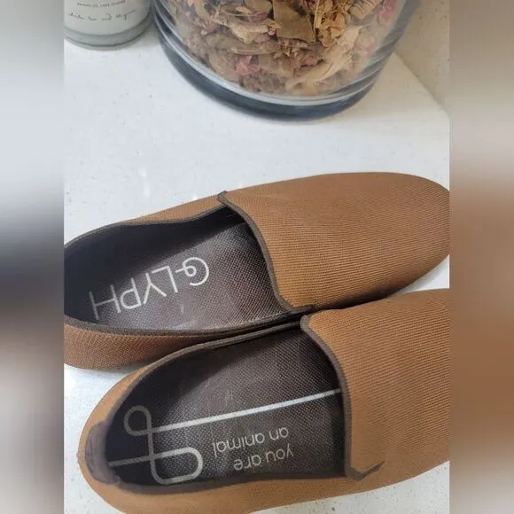 GLYPH Loafer Womens Knit Minimalist Washable Eco-friendly Slip on Shoes 8.5