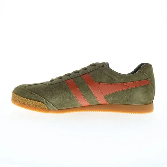 Gola Mens Harrier Suede Green Shoes (NWT)