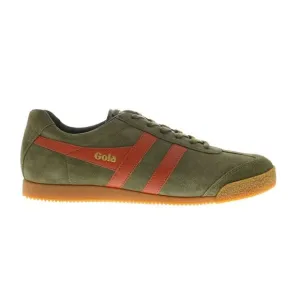 Gola Mens Harrier Suede Green Shoes (NWT)