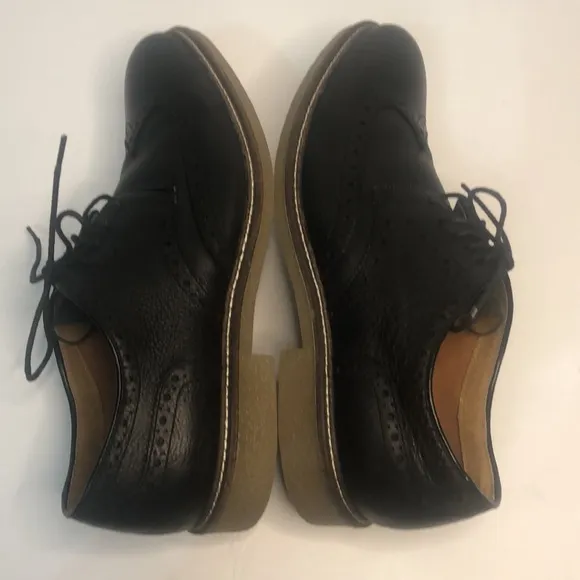 Gordon Rush black leather shoes, size 9 1/2