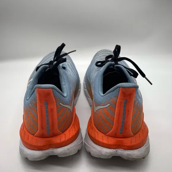 Hoka Blue and Orange Running Shoes