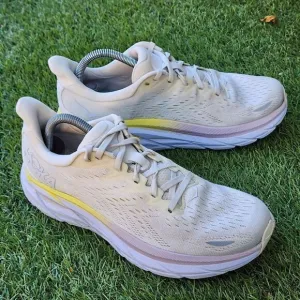 HOKA CLIFTON 8 - Womens Athletic Shoes - SIZE 9B --No Insoles --