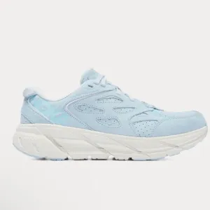 Hoka Clifton L Suede Country Air, Bit Of Blue Running Shoes women 12 men unisex