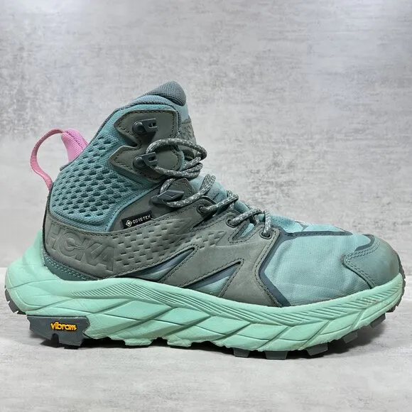 Hoka One One Anacapa Mid GTX Gore-tex Trail Hiking Boots - Women's Size 8