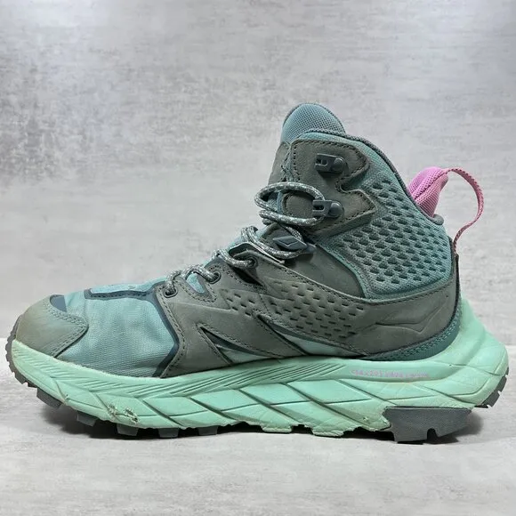 Hoka One One Anacapa Mid GTX Gore-tex Trail Hiking Boots - Women's Size 8