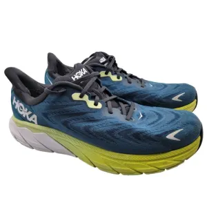 Hoka One One Arahi 6 Mens 14 Blue Running Sneakers Shoes 1123194 BGBCR