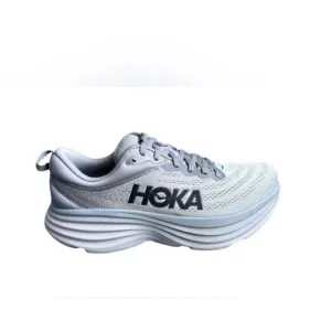Hoka One One Bondi 8 Men's Running Shoes Gray Size 10D Athletic Sneakers