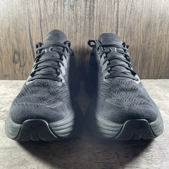 Hoka One One Bondi 8 Running Shoes Men’s Sz 11 (D) - Black - Fast Ship!