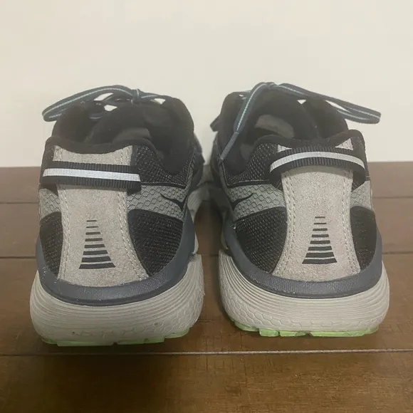HOKA ONE ONE CHALLENGER ATR 3 Women GREEN BLACK ATHLETIC RUNNING SHOES SIZE 10.5
