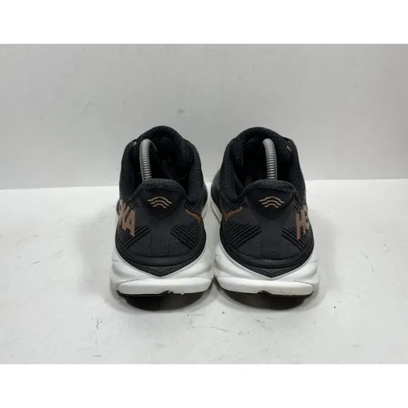 Hoka One One Clifton 9 1127896 BRGL Black Running Shoes Sneakers Women's 9.5 B