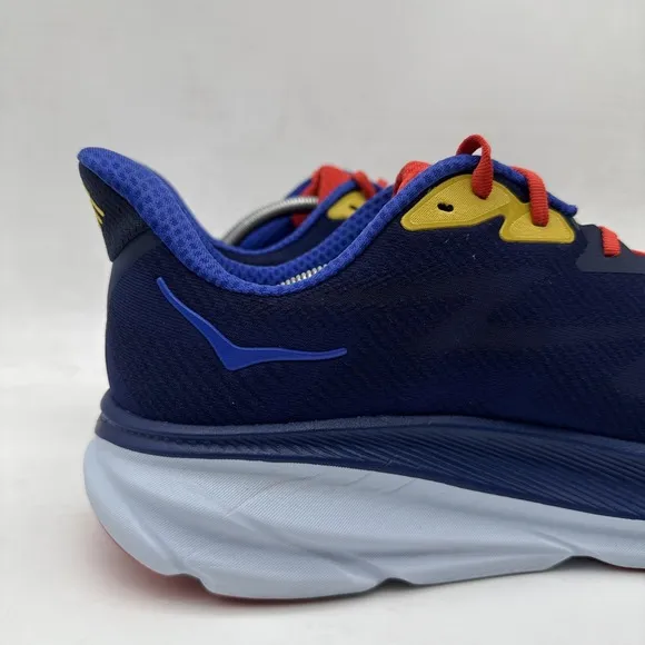 Hoka One One Clifton 9 Running Shoes Mens 13 D 1127895 BBDGB Blue Sneakers