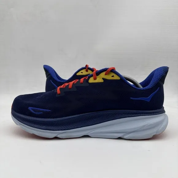 Hoka One One Clifton 9 Running Shoes Mens 13 D 1127895 BBDGB Blue Sneakers