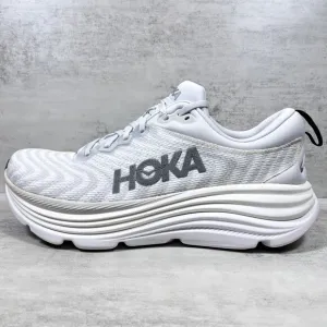 Hoka One One Gaviota 5 Running Shoes - Men's Size 11 - White Gray