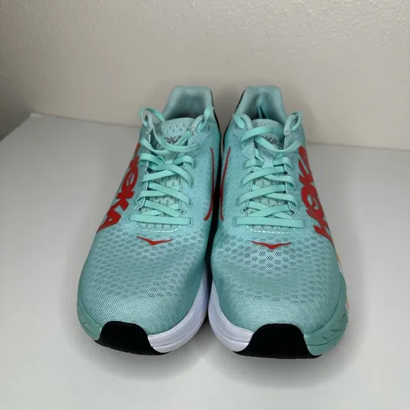 Hoka One One Rocket X Eggshell Blue Running Athletic Shoes 1113532 Men’s Sz 11.5