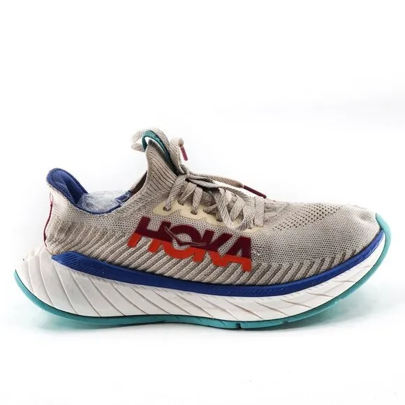HOKA One One Women Carbon X 3 Running Shoes White Flame