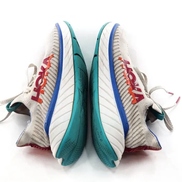 HOKA One One Women Carbon X 3 Running Shoes White Flame