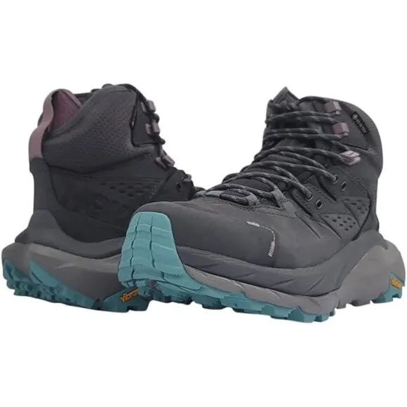 HOKA ONE ONE Women's Kaha 2 GTX Hiking Boots, Grey, Size 11