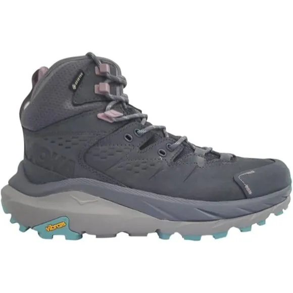 HOKA ONE ONE Women's Kaha 2 GTX Hiking Boots, Grey, Size 11