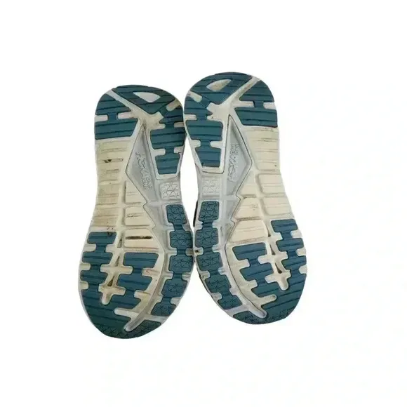 HOKA One One Womens Shoes Multicolor Sneaker Low Top Lace Up Athletic Logo 8.5B