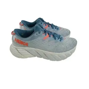 HOKA One One Womens Shoes Multicolor Sneaker Low Top Lace Up Athletic Logo 8.5B