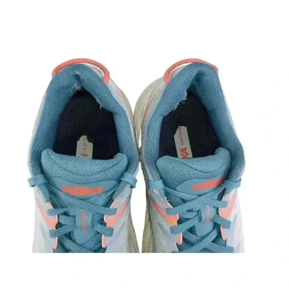 HOKA One One Womens Shoes Multicolor Sneaker Low Top Lace Up Athletic Logo 8.5B