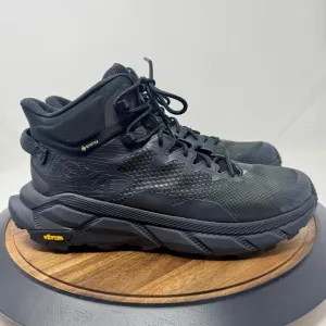 Hoka Trail Code GTX Gore-Tex Boots Hiking Boots Men's Size 11D Black NEW